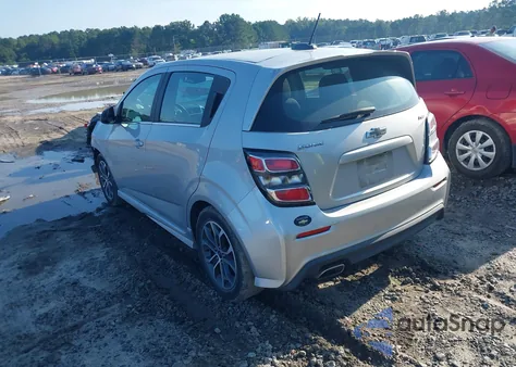 2020 Chevrolet Sonic Fwd Lt 5-Door из США, поврежденный, VIN 1G1JD6SB9L4101294